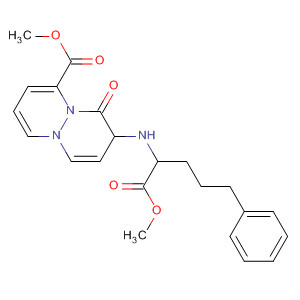 Pyridazino[1,2-a]pyridazine-1-carboxylic acid,octahydro-8-[[1-(methoxycarbonyl)-4-phenylbutyl]amino]-9-oxo-, methylester