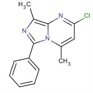 Imidazo[1,5-a]pyrimidine, 2-chloro-4,8-dimethyl-6-phenyl-