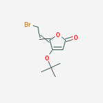 2(5H)-Furanone, 5-(2-bromoethylidene)-4-(1,1-dimethylethoxy)-, (Z)-