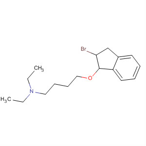 1-Butanamine, 4-[(2-bromo-2,3-dihydro-1H-inden-1-yl)oxy]-N,N-diethyl-
