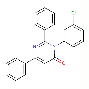 4(3H)-Pyrimidinone, 3-(3-chlorophenyl)-2,6-diphenyl-