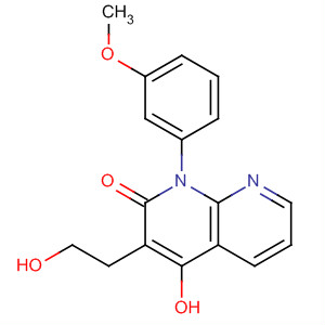 1,8-Naphthyridin-2(1H)-one,4-hydroxy-3-(2-hydroxyethyl)-1-(3-methoxyphenyl)-