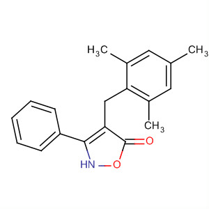 5(2H)-Isoxazolone, 3-phenyl-4-[(2,4,6-trimethylphenyl)methyl]-