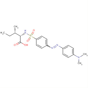 L-Isoleucine, N-[[4-[[4-(dimethylamino)phenyl]azo]phenyl]sulfonyl]-