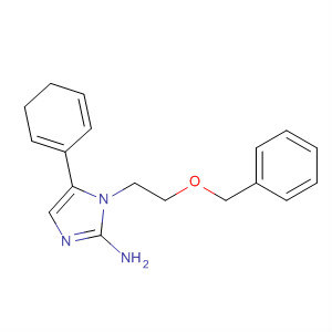 1H-Imidazol-2-amine, 4,5-dihydro-5-phenyl-1-[2-(phenylmethoxy)ethyl]-