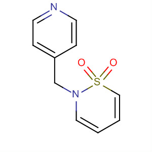 2H-1,2-Thiazine, tetrahydro-2-(4-pyridinylmethyl)-, 1,1-dioxide