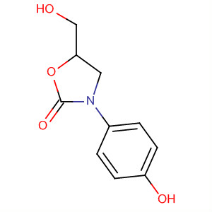 2-Oxazolidinone, 5-(hydroxymethyl)-3-(4-hydroxyphenyl)-, (S)-