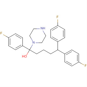1-Piperazinebutanol, 4-[bis(4-fluorophenyl)methyl]-a-(4-fluorophenyl)-