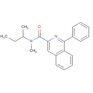 3-Isoquinolinecarboxamide, N-methyl-N-(1-methylpropyl)-1-phenyl-