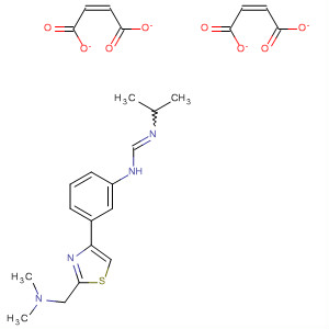 Methanimidamide,N-[3-[2-[(dimethylamino)methyl]-4-thiazolyl]phenyl]-N'-(1-methylethyl)-,(2Z)-2-butenedioate (1:2)