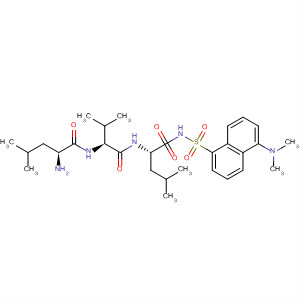 L-Leucinamide,N-[[5-(dimethylamino)-1-naphthalenyl]sulfonyl]-L-leucyl-L-valyl-