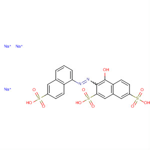 2,7-Naphthalenedisulfonic acid,4-hydroxy-3-[(6-sulfo-1-naphthalenyl)azo]-, trisodium salt