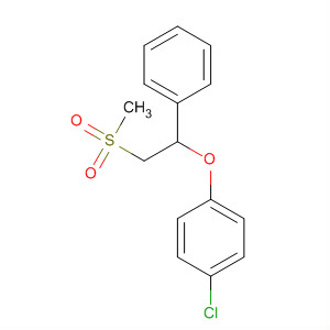 Benzene, 1-chloro-4-[2-(methylsulfonyl)-1-phenylethoxy]-
