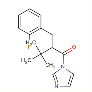 1H-Imidazole, 1-[2-[(2-fluorophenyl)methyl]-3,3-dimethyl-1-oxobutyl]-