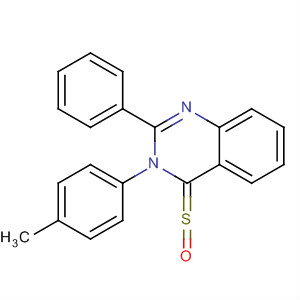 4(3H)-Quinazolinethione, 3-(4-methylphenyl)-2-phenyl-, S-oxide