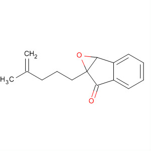 6H-Indeno[1,2-b]oxiren-6-one, 1a,6a-dihydro-6a-(4-methyl-4-pentenyl)-