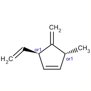 Cyclopentene, 3-ethenyl-5-methyl-4-methylene-, trans-