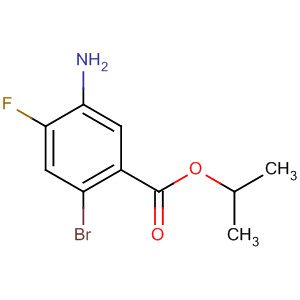 Benzoic acid, 5-amino-2-bromo-4-fluoro-, 1-methylethyl ester