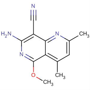 1,6-Naphthyridine-8-carbonitrile, 7-amino-5-methoxy-2,4-dimethyl-
