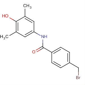 Benzamide, 4-(bromomethyl)-N-(4-hydroxy-3,5-dimethylphenyl)-