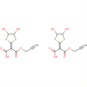 Propanedioic acid, (4,5-dihydroxy-1,3-dithiolan-2-ylidene)-,di-2-propynyl ester