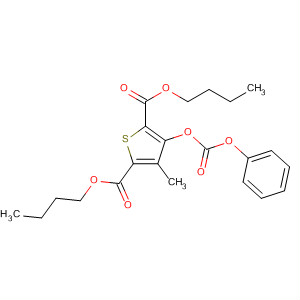 2,5-Thiophenedicarboxylic acid, 3-methyl-4-[(phenoxycarbonyl)oxy]-,dibutyl ester