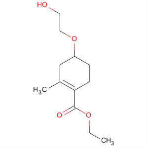 1-Cyclohexene-1-carboxylic acid, 4-(2-hydroxyethoxy)-2-methyl-, ethylester