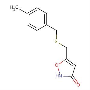 3(2H)-Isoxazolone, 5-[[[(4-methylphenyl)methyl]thio]methyl]-