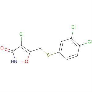 3(2H)-Isoxazolone, 4-chloro-5-[[(3,4-dichlorophenyl)thio]methyl]-