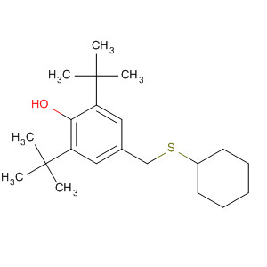 Phenol, 4-[(cyclohexylthio)methyl]-2,6-bis(1,1-dimethylethyl)-