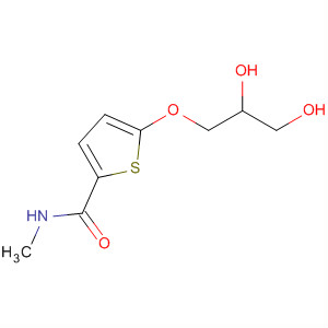 2-Thiophenecarboxamide, 5-(2,3-dihydroxypropoxy)-N-methyl-