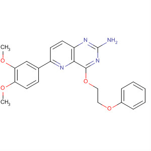Pyrido[3,2-d]pyrimidin-2-amine,6-(3,4-dimethoxyphenyl)-4-(2-phenoxyethoxy)-