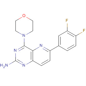 Pyrido[3,2-d]pyrimidin-2-amine,6-(3,4-difluorophenyl)-4-(4-morpholinyl)-