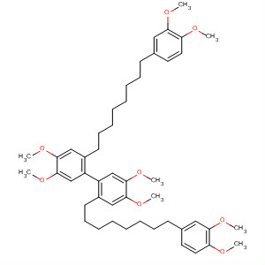 1,1'-Biphenyl,2,2'-bis[8-(3,4-dimethoxyphenyl)octyl]-4,4',5,5'-tetramethoxy-