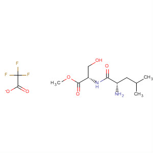 L-Serine, N-L-leucyl-, methyl ester, mono(trifluoroacetate) (salt)