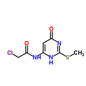 2-chloro-n-[2-(methylsulfanyl)-6-oxo-3,6-dihydropyrimidin-4-yl]acetamide