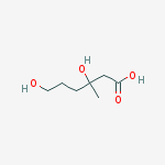 3,6-Dihydroxy-3-methylhexanoic acid