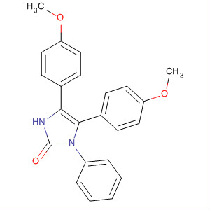 2H-Imidazol-2-one, 1,3-dihydro-4,5-bis(4-methoxyphenyl)-1-phenyl-
