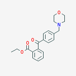 2-CARBOETHOXY-4-MORPHOLINOMETHYL BENZOPHENONE