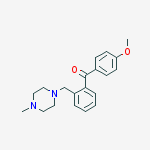 4-METHOXY-2-(4-METHYLPIPERAZINOMETHYL) BENZOPHENONE