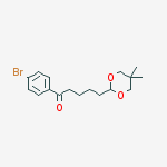 4-BROMO-5-(5,5-DIMETHYL-1,3-DIOXAN-2-YL)VALEROPHENONE