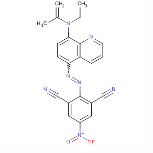 1,3-Benzenedicarbonitrile,2-[[8-(ethyl-2-propenylamino)-5-quinolinyl]azo]-5-nitro-