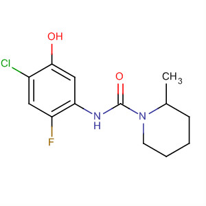 1-Piperidinecarboxamide,N-(4-chloro-2-fluoro-5-hydroxyphenyl)-2-methyl-