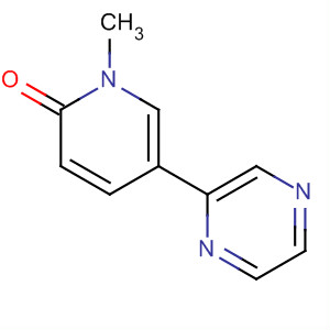 2(1H)-Pyridinone, 1-methyl-5-pyrazinyl-