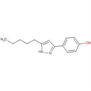 Phenol, 4-(5-pentyl-1H-pyrazol-3-yl)-
