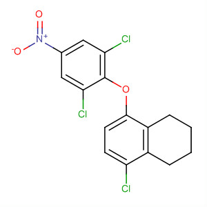 Naphthalene,5-chloro-8-(2,6-dichloro-4-nitrophenoxy)-1,2,3,4-tetrahydro-
