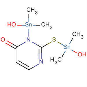 4(3H)-Pyrimidinone,3-(hydroxydimethylstannyl)-2-[(hydroxydimethylstannyl)thio]-