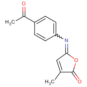 2(5H)-Furanone, 5-[(4-acetylphenyl)imino]-3-methyl-
