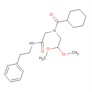 Cyclohexanecarboxamide,N-(2,2-dimethoxyethyl)-N-[2-oxo-2-[(2-phenylethyl)amino]ethyl]-