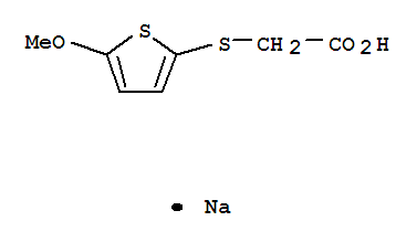 sodium [(5-methoxythiophen-2-yl)sulfanyl]acetate